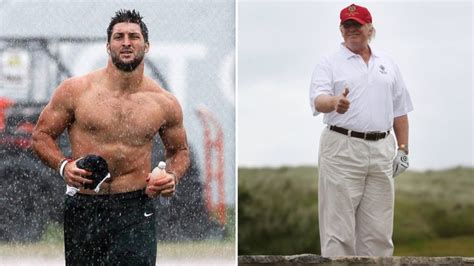 Donald Trump was listed 6'3 215 lbs. Here are the athletes that have the same height and weight as Trump